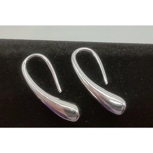 Earrings Sterling 925 Dew Drop Threader